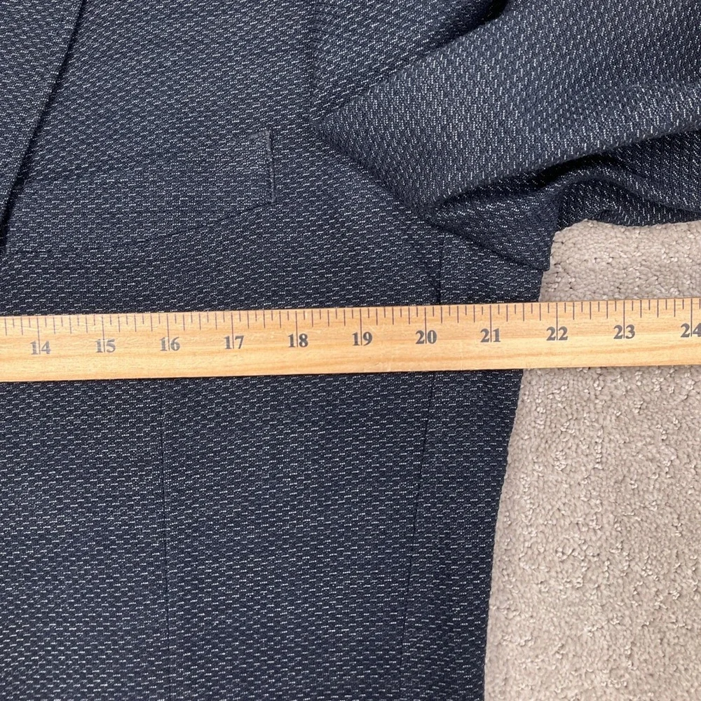 Rodd & Gunn Officina Blazer Mens 42 Navy Blue Sports Fit Italian Wool - Picture 8 of 12